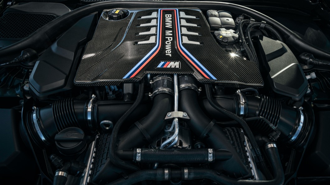 M5 CS車上配備4.4升V8雙渦輪增壓引擎，可以帶來635匹最大馬力。(圖片來源/ BMW)
