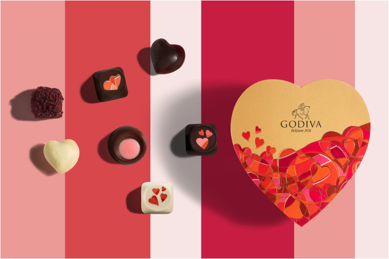 小七獨家「草莓松露黑巧克力」，超親民價格就能吃到GODIVA！加碼情人節限定愛心禮盒