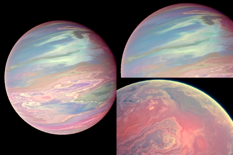 美到想移居！NASA發現超夢幻「粉紅星球」：比地球大7倍、粉嫩暈染美翻天