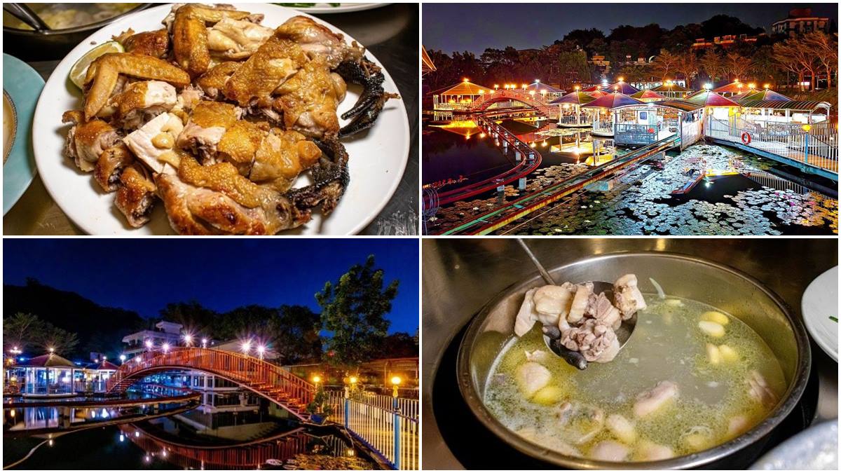 在地人聚餐口袋名單！水上餐廳愈夜愈美麗，吃鹽焗雞、檸檬紅尾蝦配翠湖美景