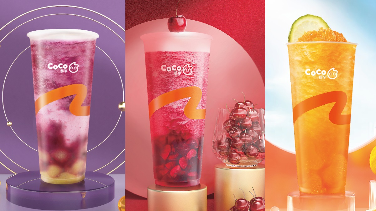 「星空葡萄」「紅寶石櫻桃」款款絕美！CoCo新春推3款水果新品，超夯莓果系列也回歸