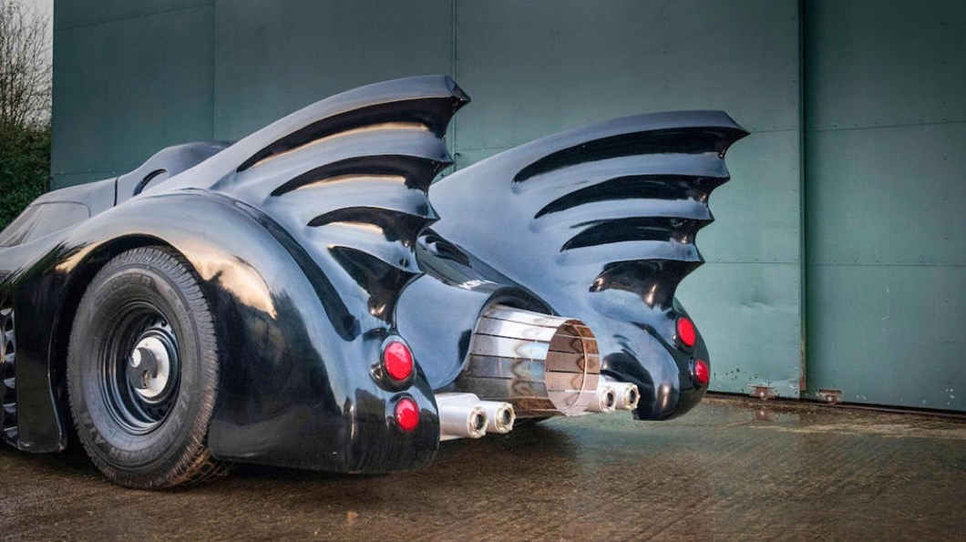 蝙蝠車複製品預計在2021年3/20進行拍賣，預估成交價格將落在2萬至3萬英鎊。(圖片來源/ Bonhams MPH)