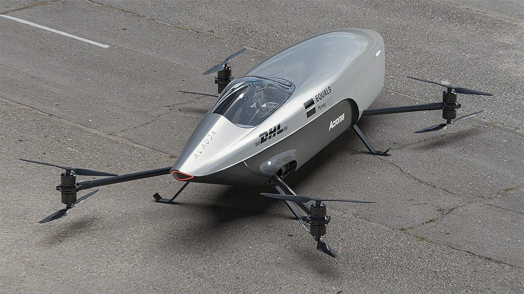 Airspeeder造型就猶如一般八軸無人機。(圖片來源/ Airspeeder)