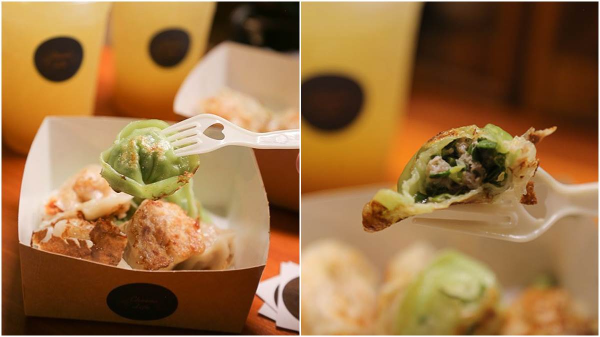 想吃碰運氣！台南幽靈餐車「綠皮煎餃」外酥內香，淋上特製青辣椒檸檬醬更唰嘴