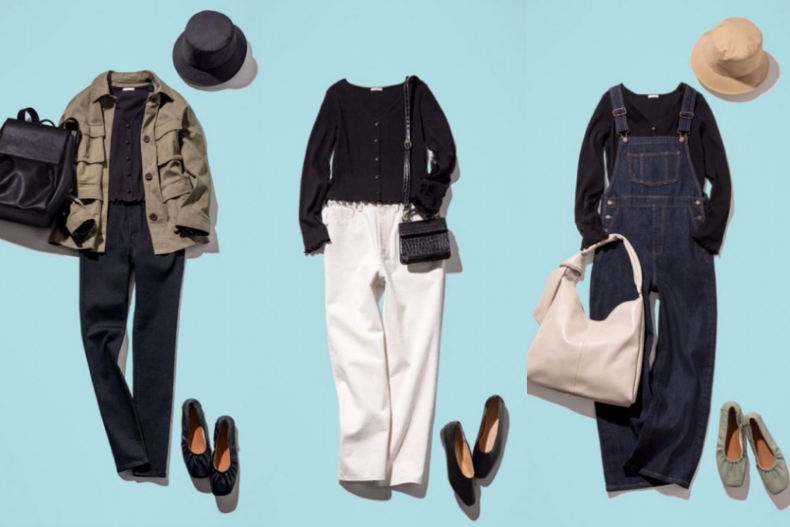 日本GU示範「一衣多穿」搭配術！3件單品、9套造型，30秒就能時尚出門