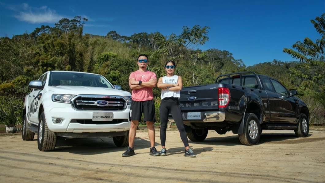 Ford關心車主健康,特別請到專業健身教練,教車迷朋友如何利用Ranger保持完美體態。(圖片來源/ Ford) Ranger變行動健身房? 教練傳授體態雕塑4大招
