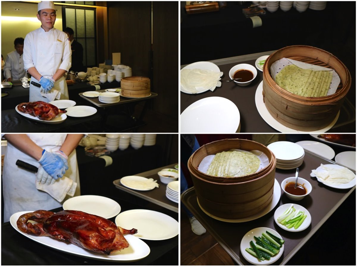 一鴨七吃！台南酒店推最狂極品烤鴨宴，先嗑現片現包捲餅、崧子炒鴨鬆