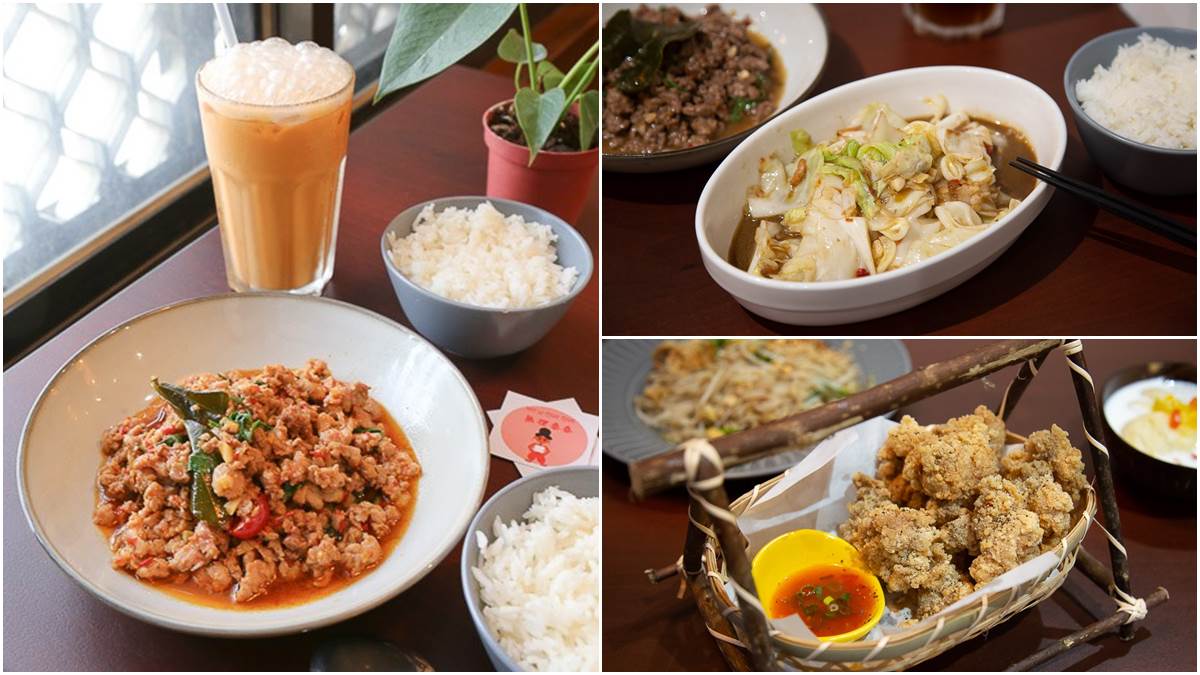 在地人才知！台南隱藏版平價泰菜超開胃，打拋牛、蝦醬高麗菜都是白飯小偷
