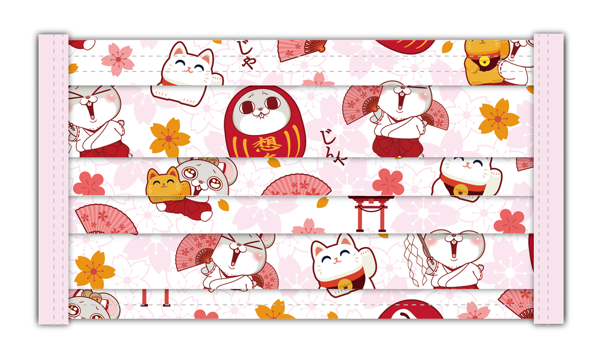 兩大超萌口罩這時開賣!日式櫻花款「好想兔」變巫女,黃嫩款「豆卡頻道」茶包、八寶都有 兩大超萌口罩這時開賣!日式櫻花款「好想兔」變巫女,黃嫩款「豆卡頻道」茶包、八寶都有