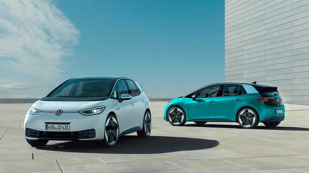 ID.3於2020年歐洲市場的電動車銷售排行中名列第三，僅次Renault Zoe及Tesla Model 3。(圖片來源/ Volkswagen)