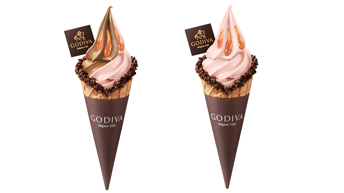 冰友集合！GODIVA推「紫薯紅豆霜淇淋」今天開賣，粉紫色「紫薯紅豆奶昔」必喝