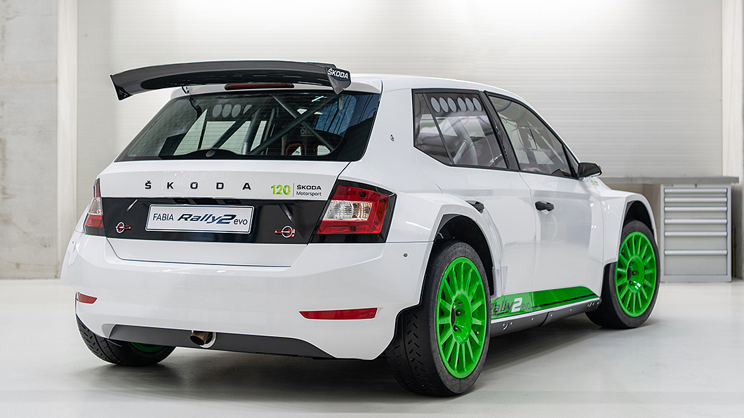 除了專屬元素與配備升級之外，Fabia Rally2 Evo還針對性能進行強化。(圖片來源/ Škoda)