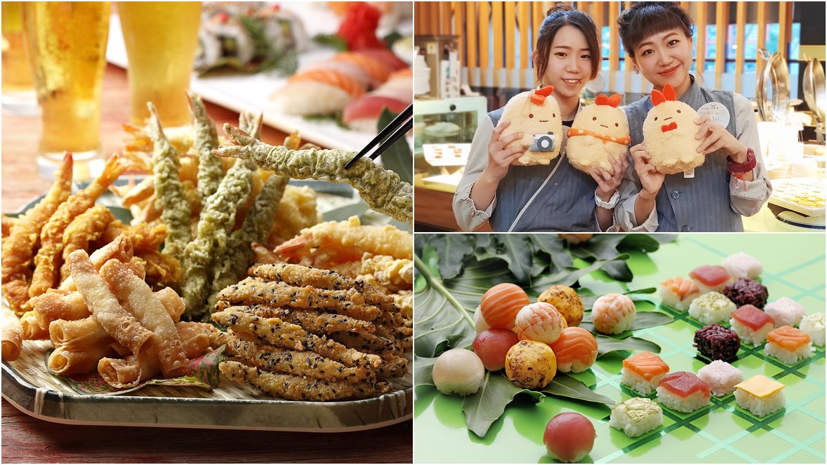 100道日料吃到飽！「欣葉日本料理」祭5款海老炸蝦新品，加碼帶「角落小夥」玩偶回家
