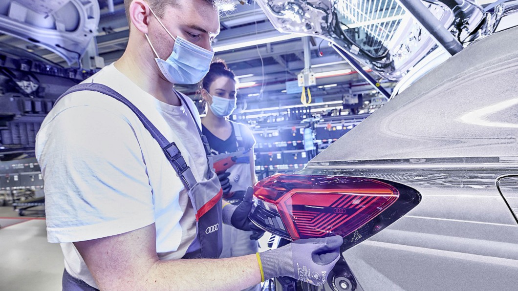 Audi目前已經啟動Q4 e-tron量產作業。(圖片來源/ Audi)