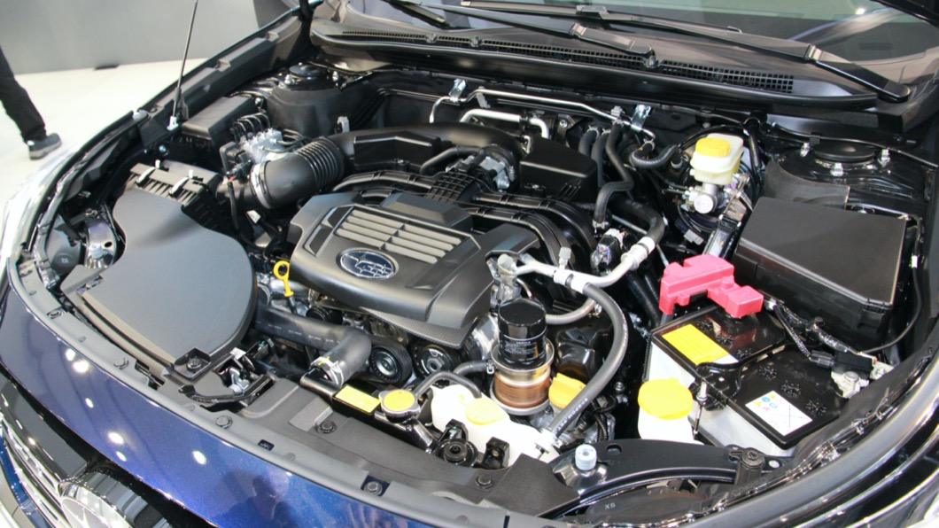 Outback車上搭載2.5升Boxer水平對臥引擎，可以帶來169匹最大馬力。(圖片來源/ TVBS)