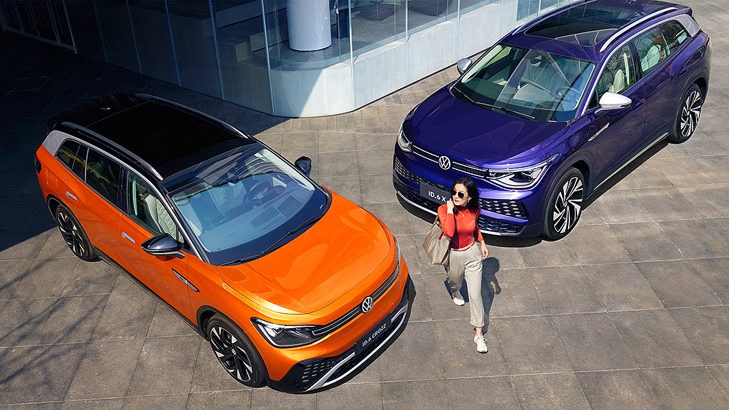 Volkswagen正式發表七人座電動休旅ID.6。(圖片來源/ Volkswagen) ID.6鎖定七人電動休旅市場 同步提供六人座選項