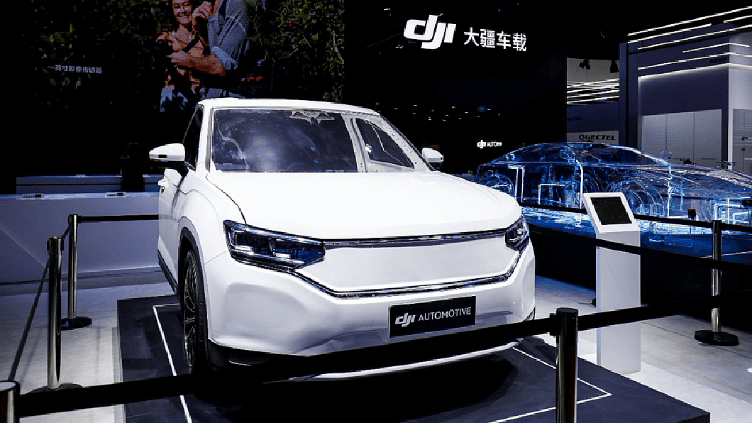 上海車展同步推出搭載DJI車載系統的概念作品。(圖片來源/ DJI)