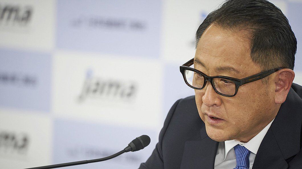 日本自動車工業會會長豐田章男宣告2021東京車展停辦。(圖片來源/ 日本自動車工業會) 東京車展宣告取消 130萬人次商機不敵疫情
