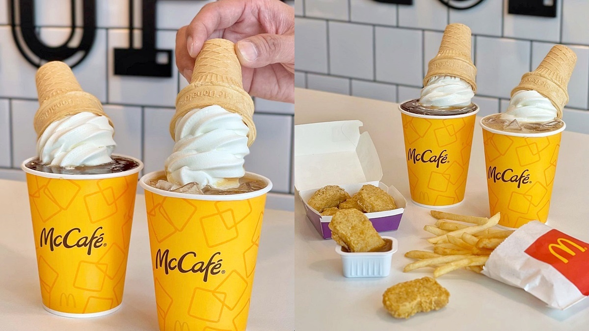 麥粉尖叫了！這裡能買「１元」麥當勞蛋捲冰淇淋，還有韓版「漂浮咖啡」最低55元爽喝