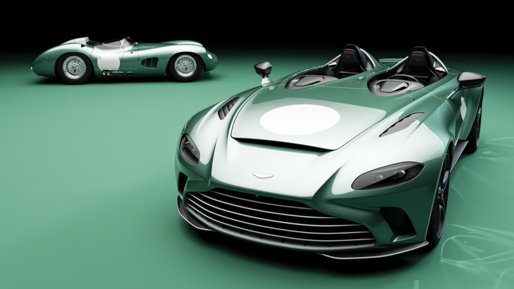 為了紀念過往輝煌的歷史，Aston Martin打造出這款V12 Speedster DBR1。(圖片來源/ Aston Martin)
