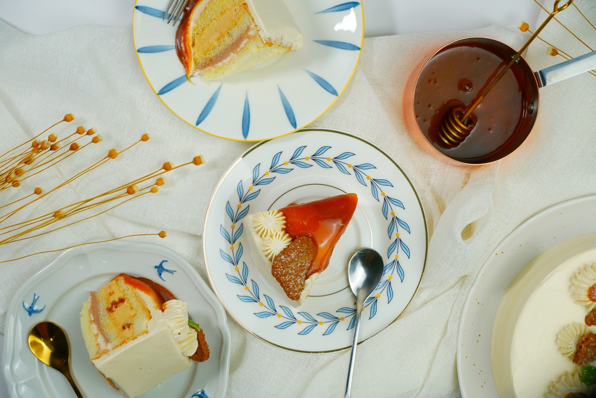 甜點控尖叫！全台獨創「比利時蓮花餅」蛋糕這裡吃，還有超美漸層「日本第一」起司蛋糕