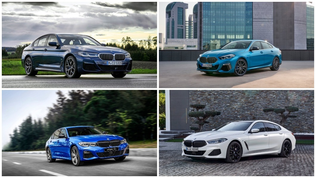 BMW包辦年度最佳豪華轎車中的四個級距。（圖片來源/ BMW）
