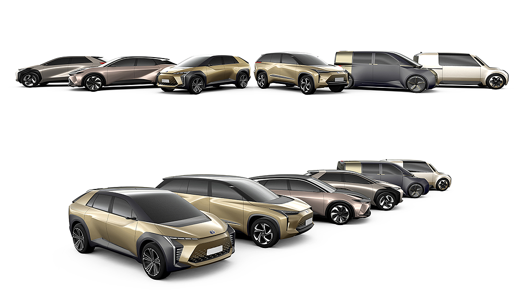 Toyota與Lexus將推出最多可採8人座配置的三排座椅電動SUV。(圖片來源/ Toyota) Toyota與Lexus將同推新電動休旅 三排座椅最多可坐8人