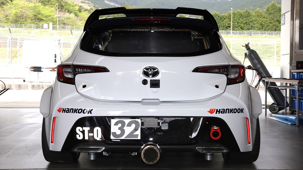 Toyota日前展示氫燃料版Corolla Sport運轉聲浪。(圖片來源/ Toyota)