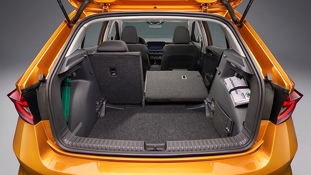 受惠於車身尺碼增長，後行李廂容積也放大至380公升。(圖片來源/ Škoda)
