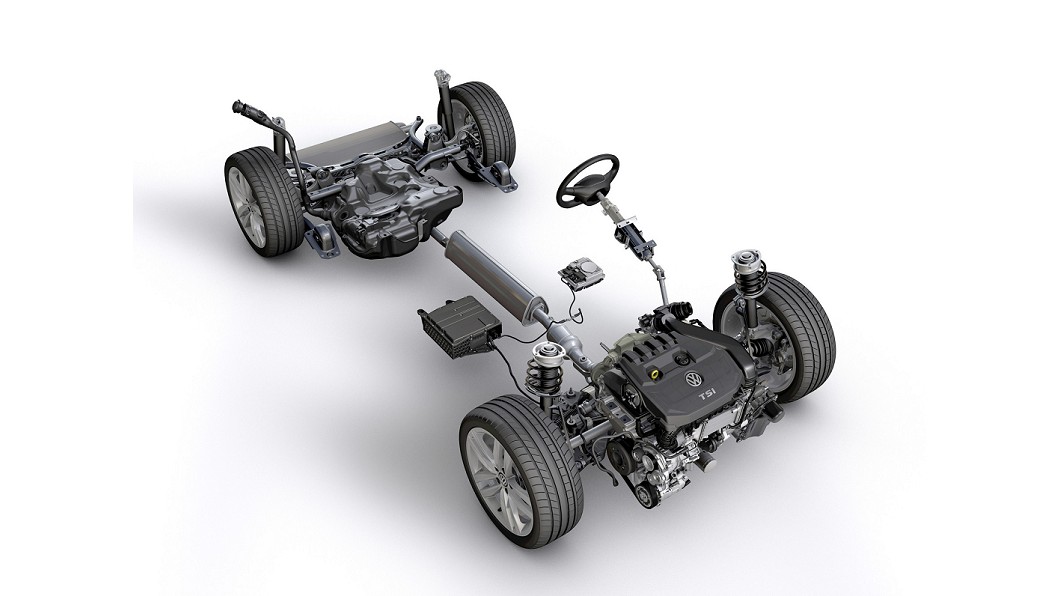 Golf在臺灣銷售主力的1.0 eTSI與1.5 eTSI兩款動力系統，同步導入48V Mild-Hybrid輕油電系統。(圖片來源/ Volkswagen)