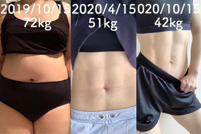 趁現在動起來！日妞不改變食量，靠Switch健身遊戲狂減30kg，體脂42％降至22％變辣妹