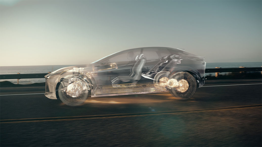 未來Lexus電動車將搭載Direct4四輪驅動分配技術。（圖片來源/ Lexus）
