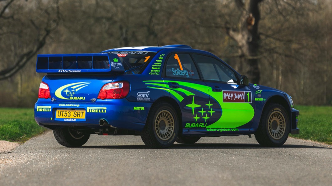這輛Impreza S10 WRC當年是由知名挪威車手Petter Solberg所駕駛，在2004年贏得日本拉力賽冠軍。(圖片來源/ Silverstone Auctions)