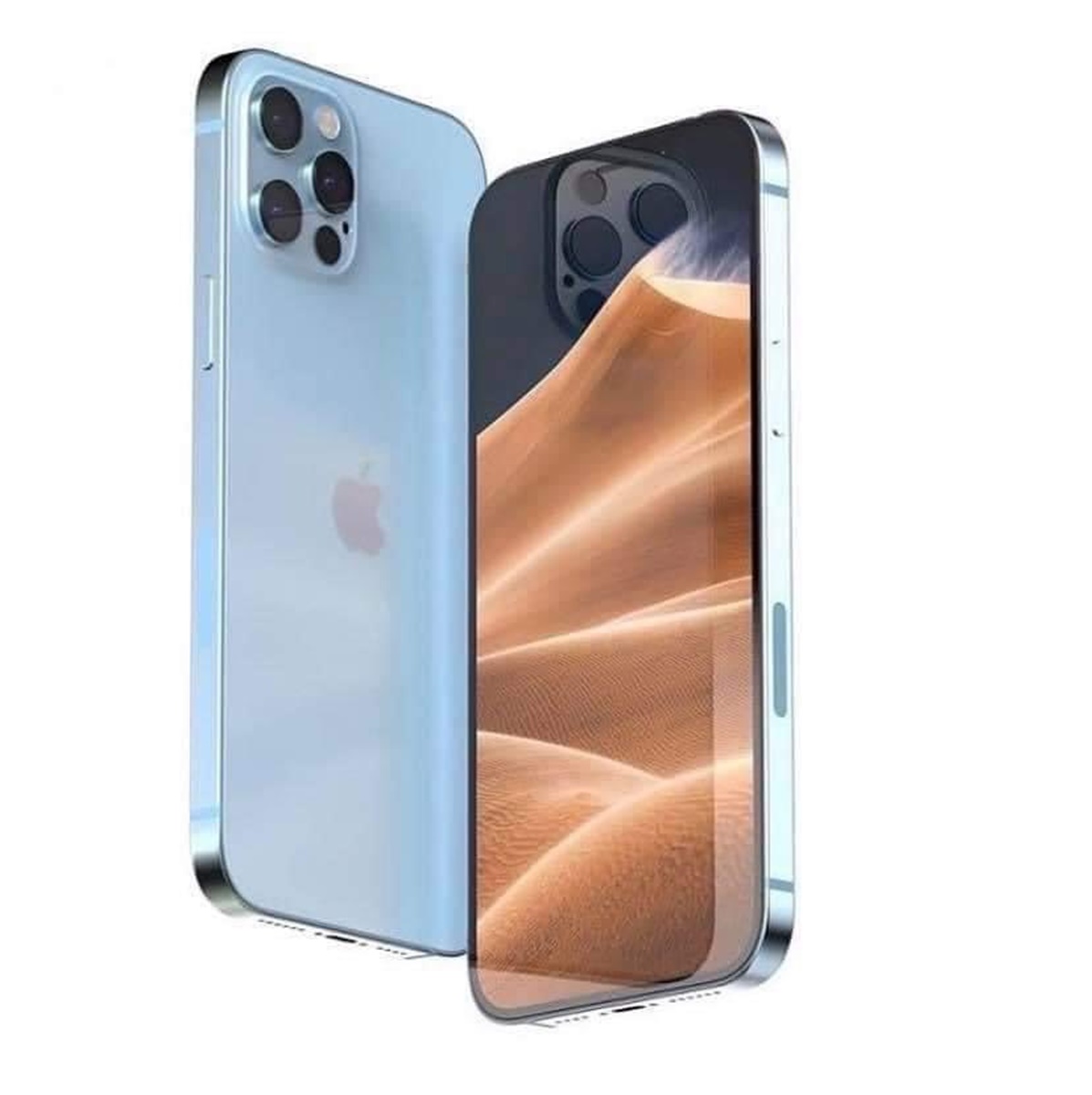 果粉又要瘋掉！iPhone 13超美「冰淇淋藍」曝光，最高容量1TB狂拍機款