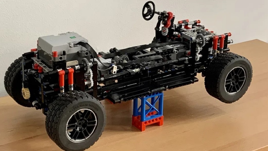Lego擁有為數眾多的組裝配件，只要在車身上安裝馬達之後，就可以利用APP或手把控制動作。（圖片來源/ Lego Ideas）