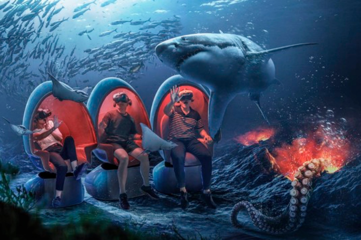 與鯊魚共遊！基隆「潮境智能海洋館」10月開幕，「海底隧道＋VR體驗」徜徉海底世界
