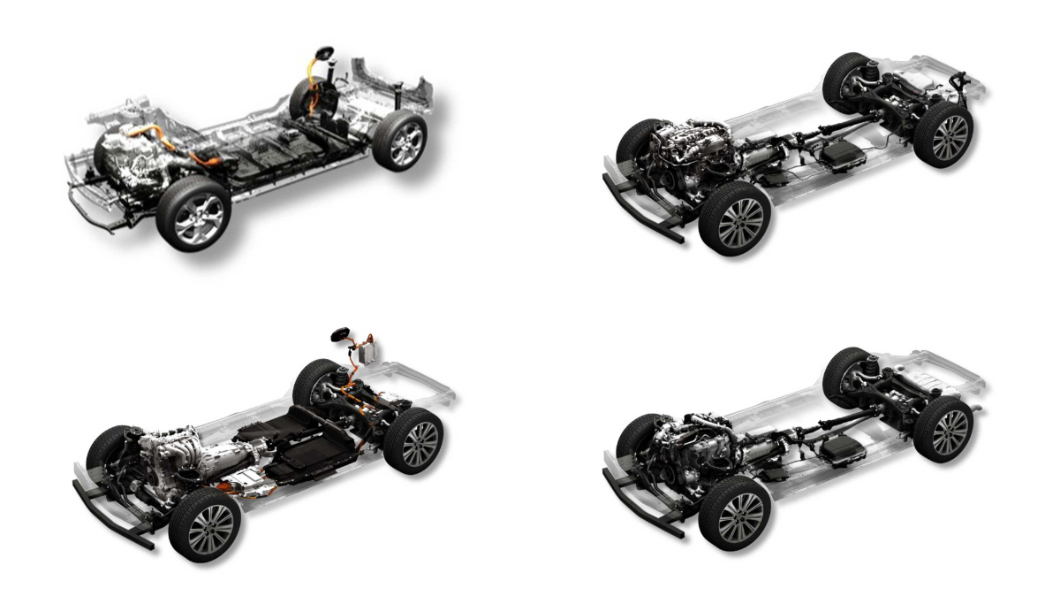 Mazda將打造「Skyactiv EV」底盤平台，並且搭配上不同電池組合進行變化。（圖片來源/ Mazda）