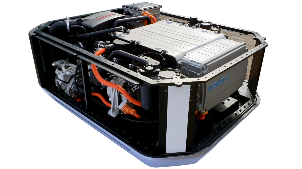 氫燃料電池發電機更為環保，移動式的設計也可為偏遠地區帶來潔淨電能。（圖片來源/ Hyundai）