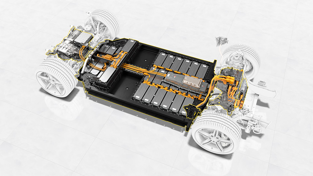 保時捷將使用矽作為負極材料，以獲得更高的能量密度和更緊湊的電池。（圖片來源/ Porsche）
