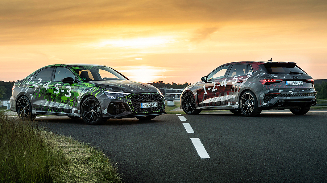 新一代RS 3確定將有Sedan四門房車以及Sportback五門掀背兩種車型設定。(圖片來源/ Audi)