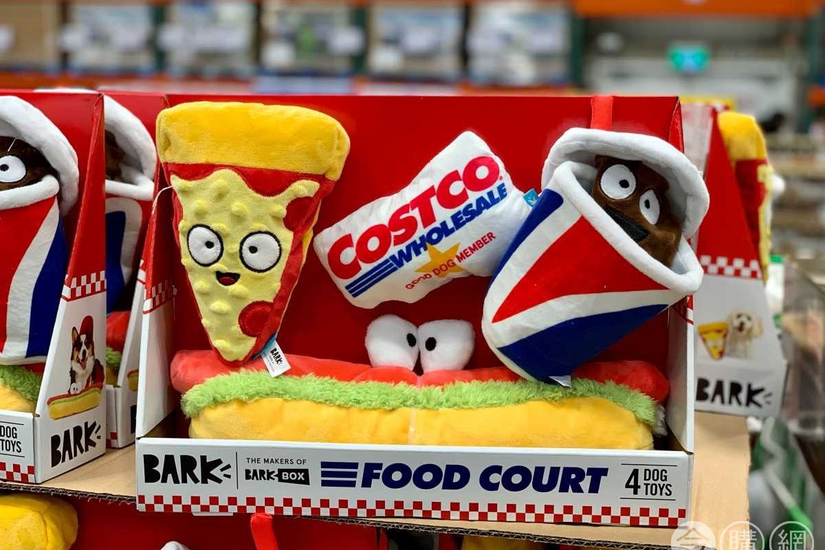 台灣也買得到！毛孩專屬「好市多餐飲部」玩具組，嗨啃「熱狗＋披薩＋可樂」