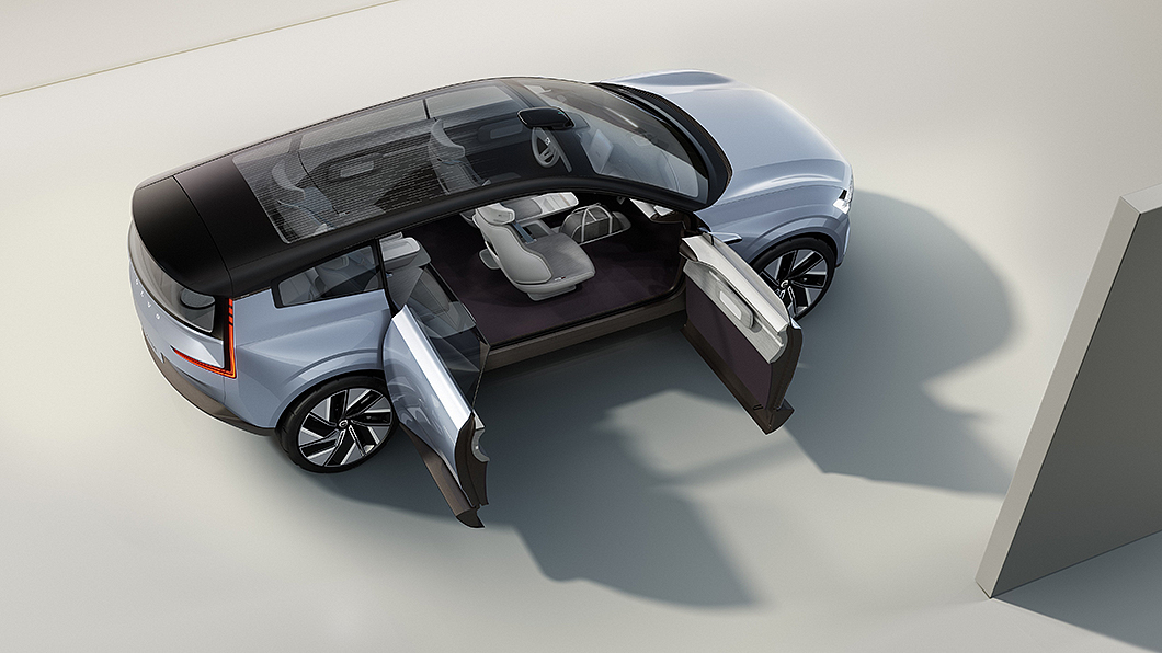 對開式車門設計可以為座艙帶來更出色開闊感。(圖片來源/ Volvo)