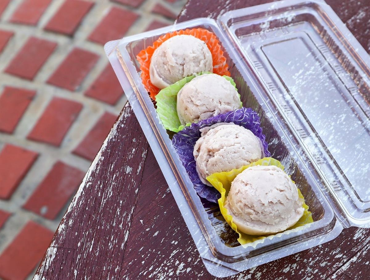 呼叫芋頭控！20年手作壽司店必吃隱藏版「芋泥球」，招牌「紫米花捲」６種配料超豐富