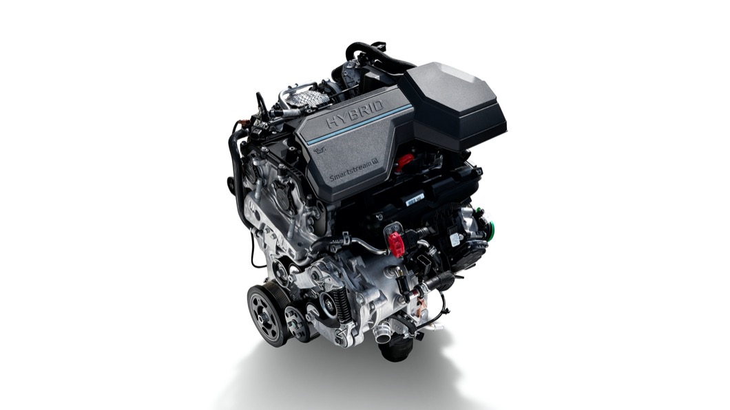 全新導入的1.6升Turbo Hybrid渦輪油電動力，可以帶來230匹的綜效馬力輸出。(圖片來源/ Hyundai)