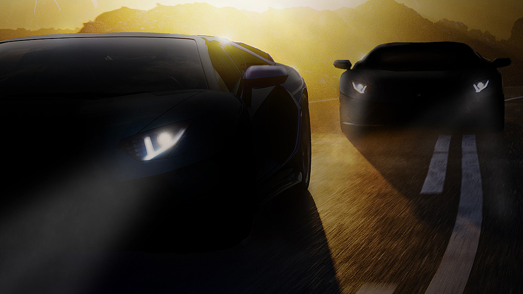 最終版Aventador真實樣貌究竟如何？等待7月7日揭曉。(圖片來源/ Lamborghini)