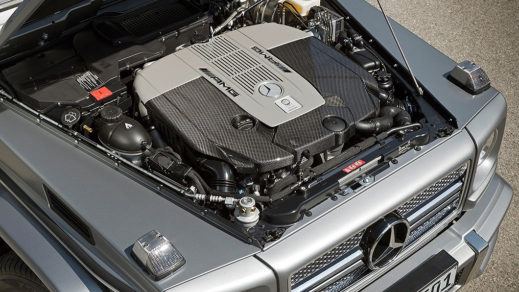 G65所搭載的6.0升雙渦輪增壓引擎性能表現優異，最大馬力達621匹。（圖片來源/ Mercedes-AMG）