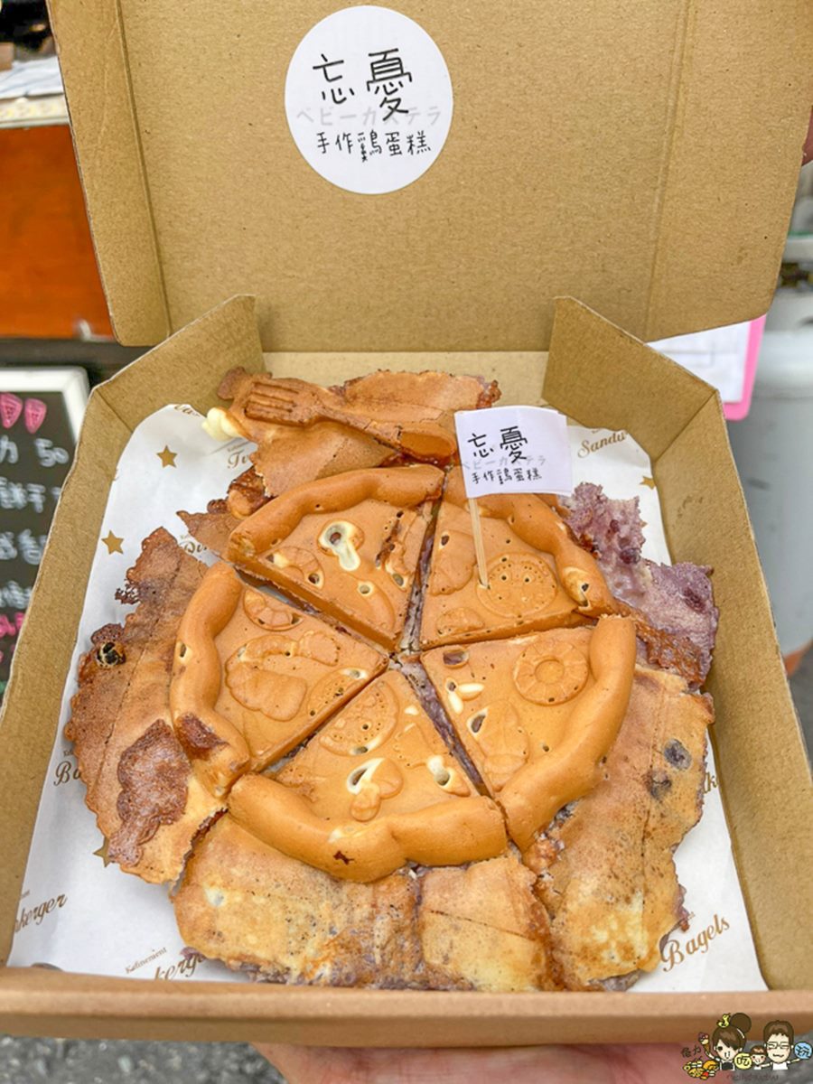 超有哏！中南部７家特殊造型雞蛋糕：整片披薩盒、Ｑ萌法鬥、竹炭富士山、幸福御守