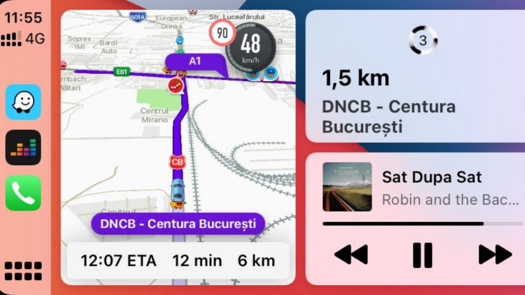 Waze裡面還有車速提醒的功能，同時也可以看到朋友的位置。（圖片來源/ Waze）