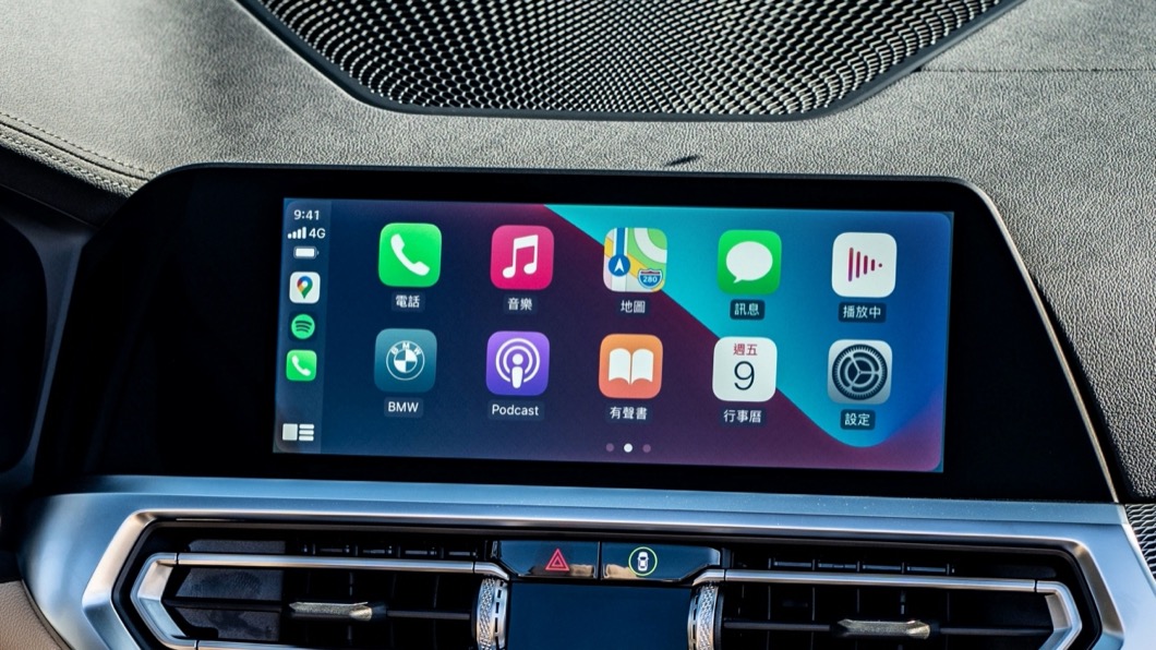 Apple CarPlay、Android Auto手機擴充功能，提供便利的用車感受。(圖片來源/ BMW)