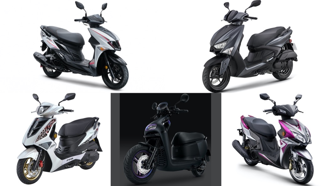 白牌運動速克達大車拼5車款讓你一路喊 歹勢借過 機車 國產 Sym Kymco Pgp Yamaha Gogoro Tvbs新聞網